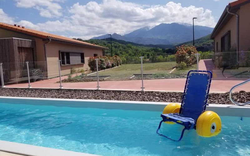 Fauteuil Mise a eau piscine